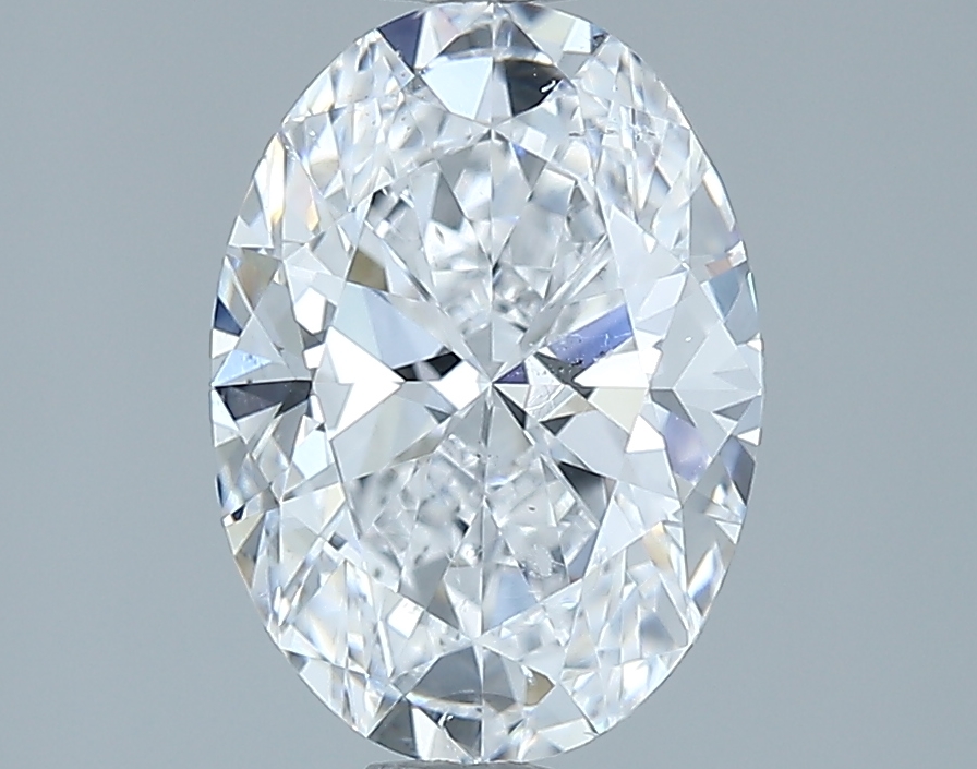 2.00 carat natural oval diamond, D SI1, GIA certified