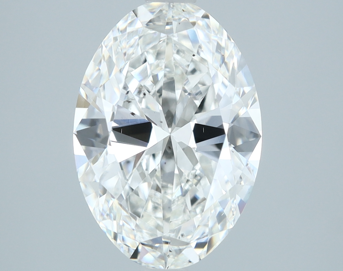 2.51 carat natural oval diamond, G SI1, GIA certified
